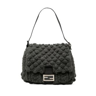 Fendi Pre-owned Fendi Crochet Wool Mamma Forever Ladies LJQ94DQG533FHYFK