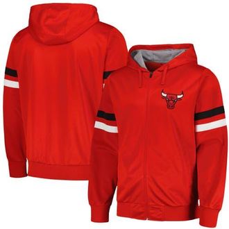 G-III Sports by Carl Banks Mens G-III Sports by Carl Banks Red Chicago Bulls Contender Full-Zip Hoodie Jacket at Nordstrom, Size Medium