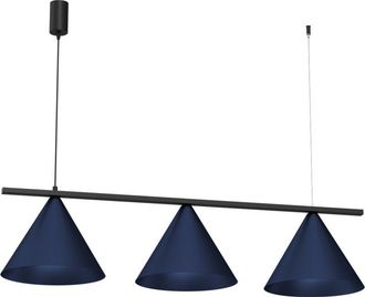 OEM L&aacute;mpara Colgante Capital Negro/azul Marino 3xgx53