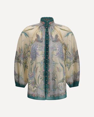 Zimmermann Indra ruffle Shirt Female 2
