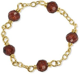Jewelmak 14K Garnet Ring