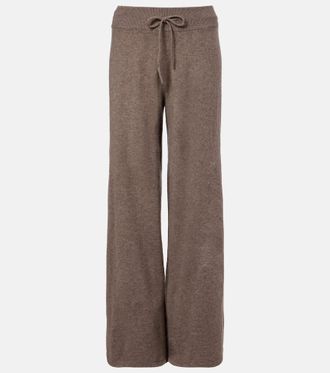 Lisa Yang Sofi cashmere wide-leg pants