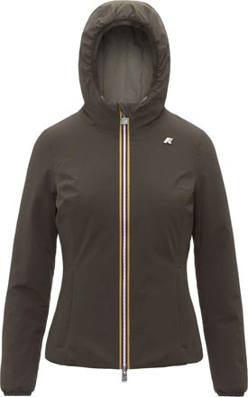 K-Way Black Lily St Warm Nylon Jacket