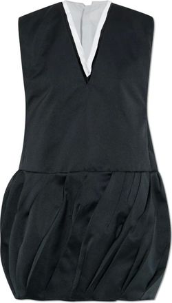 Jil Sander Kleedjes, Dames, Zwart, S, V-hals jurk