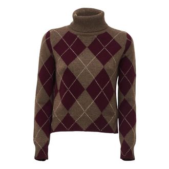 Be You Argyle coltrui - Dames - Truien - Veelkleurig - Maat: S