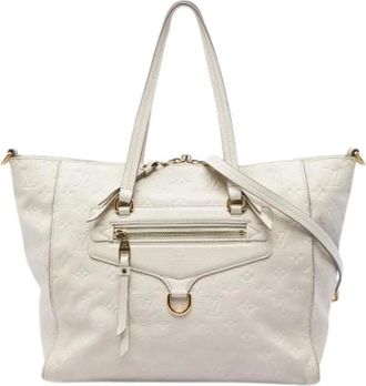 Louis Vuitton Pre-owned Lumineuse PM - Dames - Vintage Shopper - Beige - ONE Size - Leer - Vintage