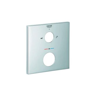 GROHE Escudo Cuadrado Grohe 49103 Para Thm - Juego De Molduras Cromadas