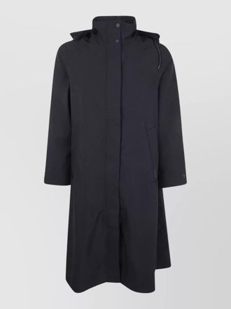 Rains suva vision softshell hooded trench coat