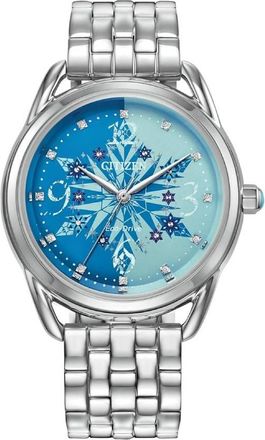 Citizen Frozen Eco-Drive Ladies Watch and Pin Gift Set FE7091-61W