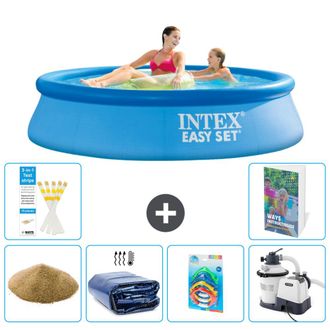 Intex Piscina Easy Set Redonda - 244x61 Cm - 7-piezas S36