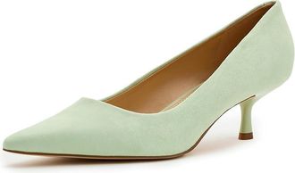 Marc Fisher Calynna Womens Shoes Light Green Leather : 6.5 M, Leather/Suede