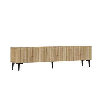 Hanah Home Porta Tv In Legno oscar - 180 X 31 X 45 Cm - Marrone Chiaro