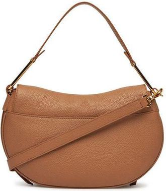 Coccinelle Womens Shoulder Bag Nude Cowhide - Shoulder-Bags