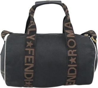 Fendi Borsa weekend Pre-owned in tela - - Pre-owned - Donna - Nero - ONE SIZE