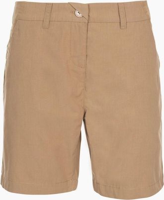 Trespass Womens Trespass Womens/Ladies Scenario Hiking Shorts - Brown - Size: 12