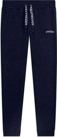 Freddy Pantaloni con Polsini in Costina e Logo FREDDY su coulisse