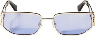 Off-white Sunglasses Ow1027 7645 Allen Gold/Blue Unisex