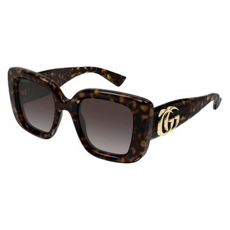 Gucci Sunglasses, female, Brown, Size: 50 MM Gg1975S