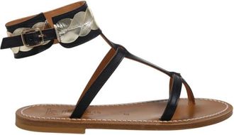 K.Jacques K.jacques, Schoenen, Dames, Zwart, 38 EU, Mizaine F Sandaal