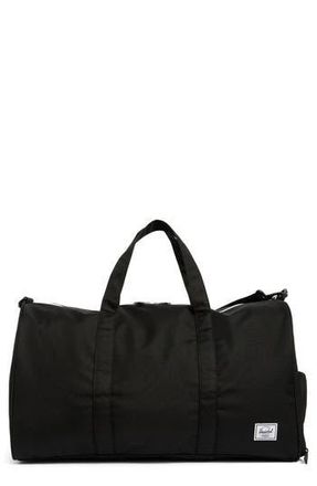 Herschel Novel Recycled Polyester Duffle Bag in Black at Nordstrom Rack