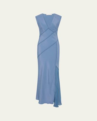 Sir. Elin Paneled Gown