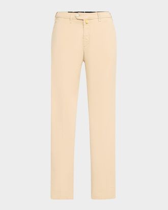 Sartorio Men & apos;s Straight-Fit Four-Pocket Pants