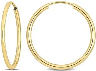 Delmar 14K Gold Hoop Earrings, 20mm at Nordstrom Rack