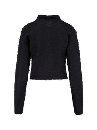 Auralee Womens Sweaters Black Mohair