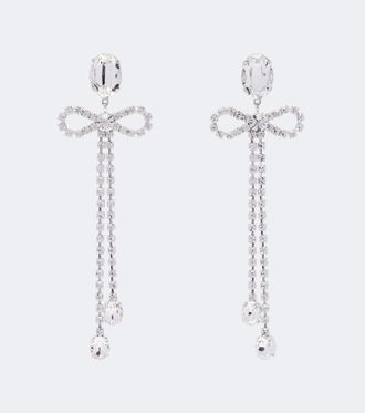 Magda Butrym Crystal-embellished drop earrings