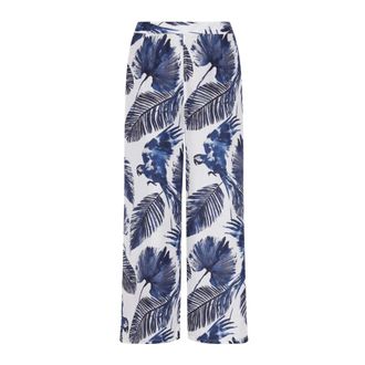 Vilebrequin Pantalones de Seda Anchos Papagaio - Trousers - Mujer - Multicolor - XS