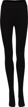Magda Butrym Leggings con Piedi in Cotone - - Trousers - Donna - Nero - S