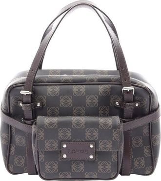 Loewe Pre-owned Loewe Anagram Coated Canvas Handbag Ladies WISB8BLELBJB7MGB