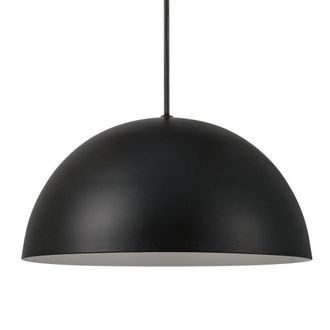 Nordlux L&aacute;mpara de techo negro forma de c&uacute;pula &oslash; 30 cm y altura ajustable