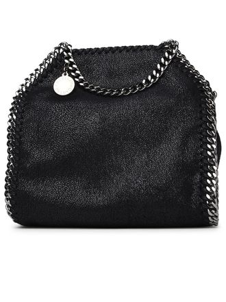 Stella McCartney Kleine Falabella-Tasche aus schwarzem Polyester von Stella Mc Cartney