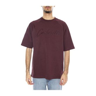 Carhartt Work in Progress Uomo, Top, Rosso, M, new