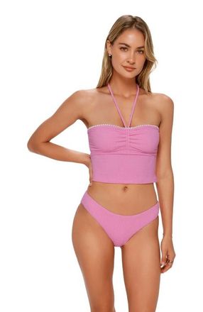 Swim Systems Chloe Bikini Swim Bottoms in Cotton Candy Scrunch at Nordstrom, Size X-Small