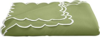 Matouk Savannah Gardens 68 x 108-Inch Tablecloth in Spring Green at Nordstrom, Size 68X108