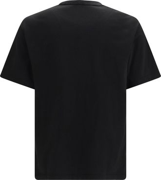 Kenzo Mens Jumping Tiger Embroidered Cotton T-Shirt Black T-Shirts And Polos