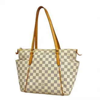 Louis Vuitton White Tote Bag (Pre-Owned)