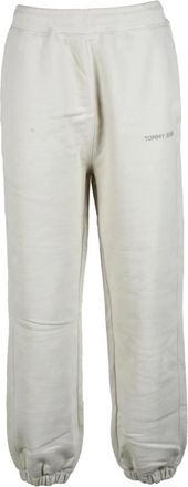 Tommy Jeans Tuta Trainingsbroeken - Dames - Sweatpants - Beige - XS - Katoen - Broeken