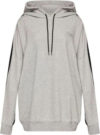 Maison Margiela Bicolor Hoodie Trui Grijs - Dames - Hoodies - Grijs - S - Katoen - Hoodies & sweatvesten
