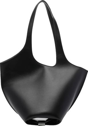 The Attico Black Medium La Scoop Shoulder Bag