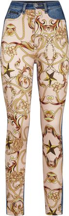 Philipp Plein Denim Super High Waist Jegging New Baroque