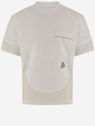 And Wander katoenen T-shirt met print