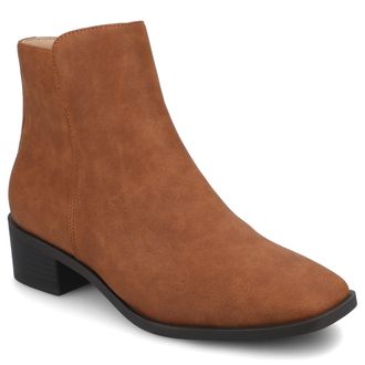 Journee Collection Women & apos;s Cappri Medium and Wide Width Booties