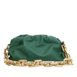 Bottega Veneta Pre-owned Bottega Veneta Lambskin Chain Pouch Ladies B09423131Q