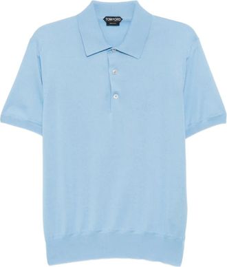 Tom Ford Polo a maniche corte - Blu