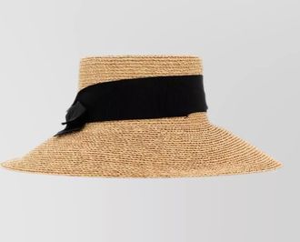 Helen Kaminski tilly straw hat wide brim ribbon