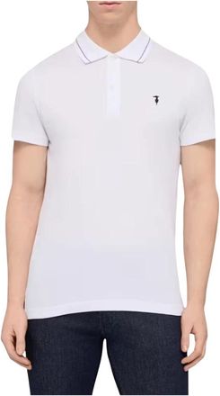 Trussardi Regular Fit Polo-Piquet - Heren - Polos - Wit - XL - Katoen - Tops