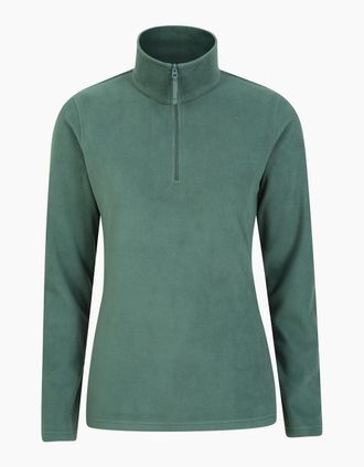 Mountain Warehouse Womens Mountain Warehouse Womens/Ladies Camber II Fleece Top - Green - Size: 18/20